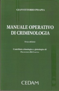 Manuale di criminologia