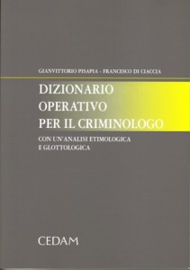 Dizionario operativo. Copertina