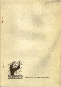 Copertina, Ulivi, 1985