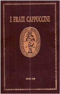 Copertina, Cargnoni, a cura, I Frati Cappuccini, 1984-1986