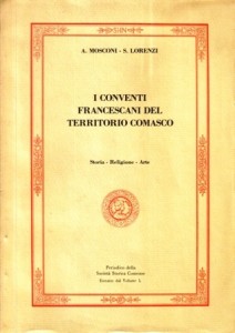 Copertina, Mosconi-Lorenzi, Conventi nel Comasco, 1983