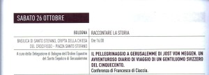 6. Libretto, Indicazione della Conferenza